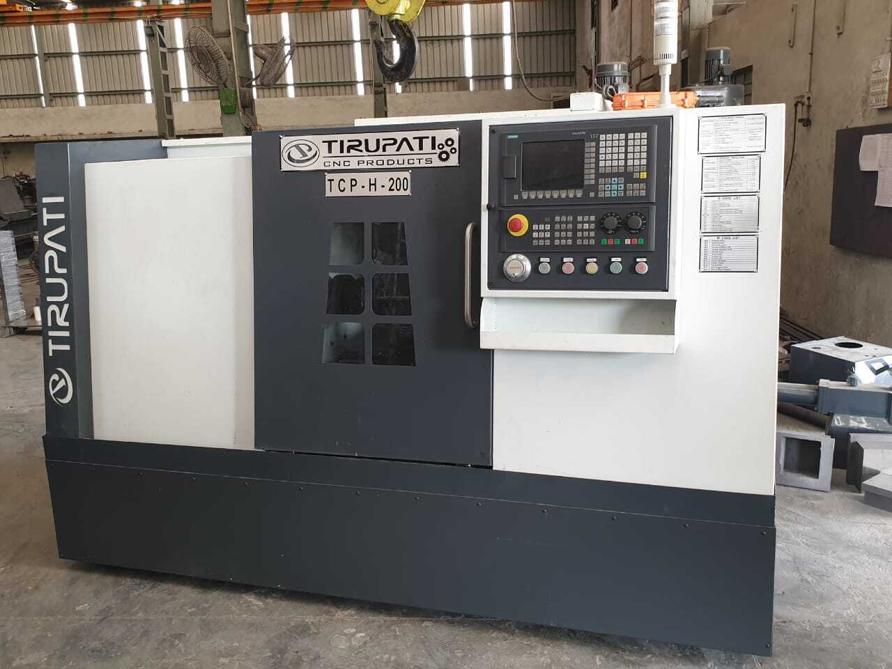 Cnc Lathe Machine - Tcp H-200l-1000 - General Use: Industrial