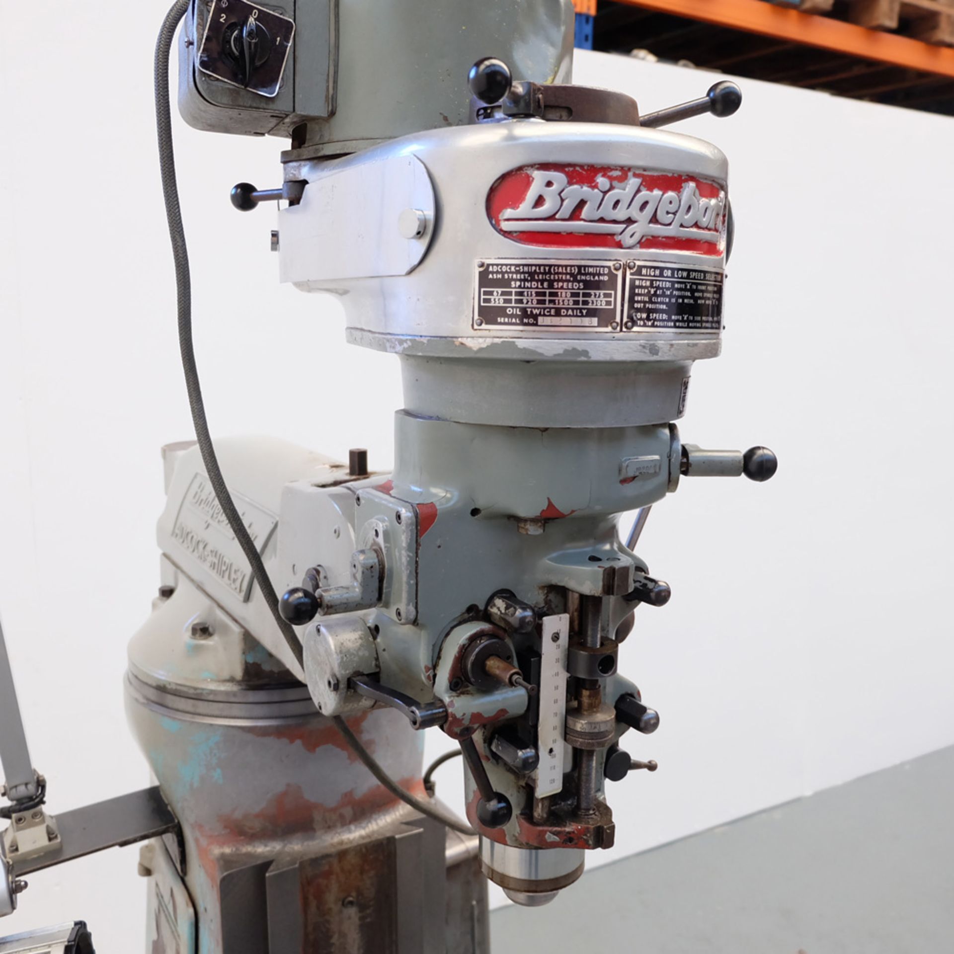 Bridgeport M1tr Turret Milling Machine 2