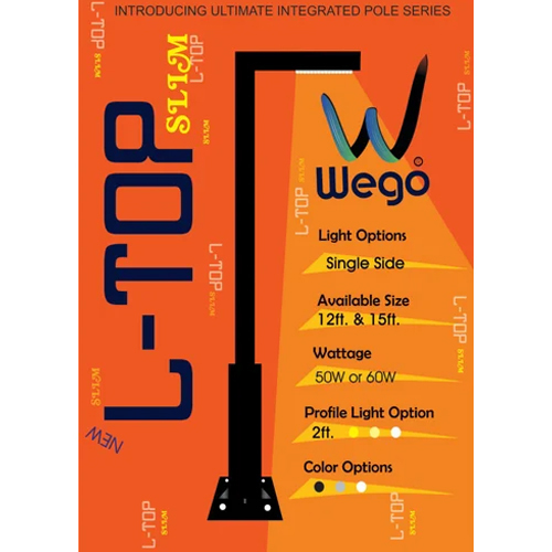 एल-टॉप स्लिम डेकोरेटिव पोल लाइट आवेदन: औद्योगिक