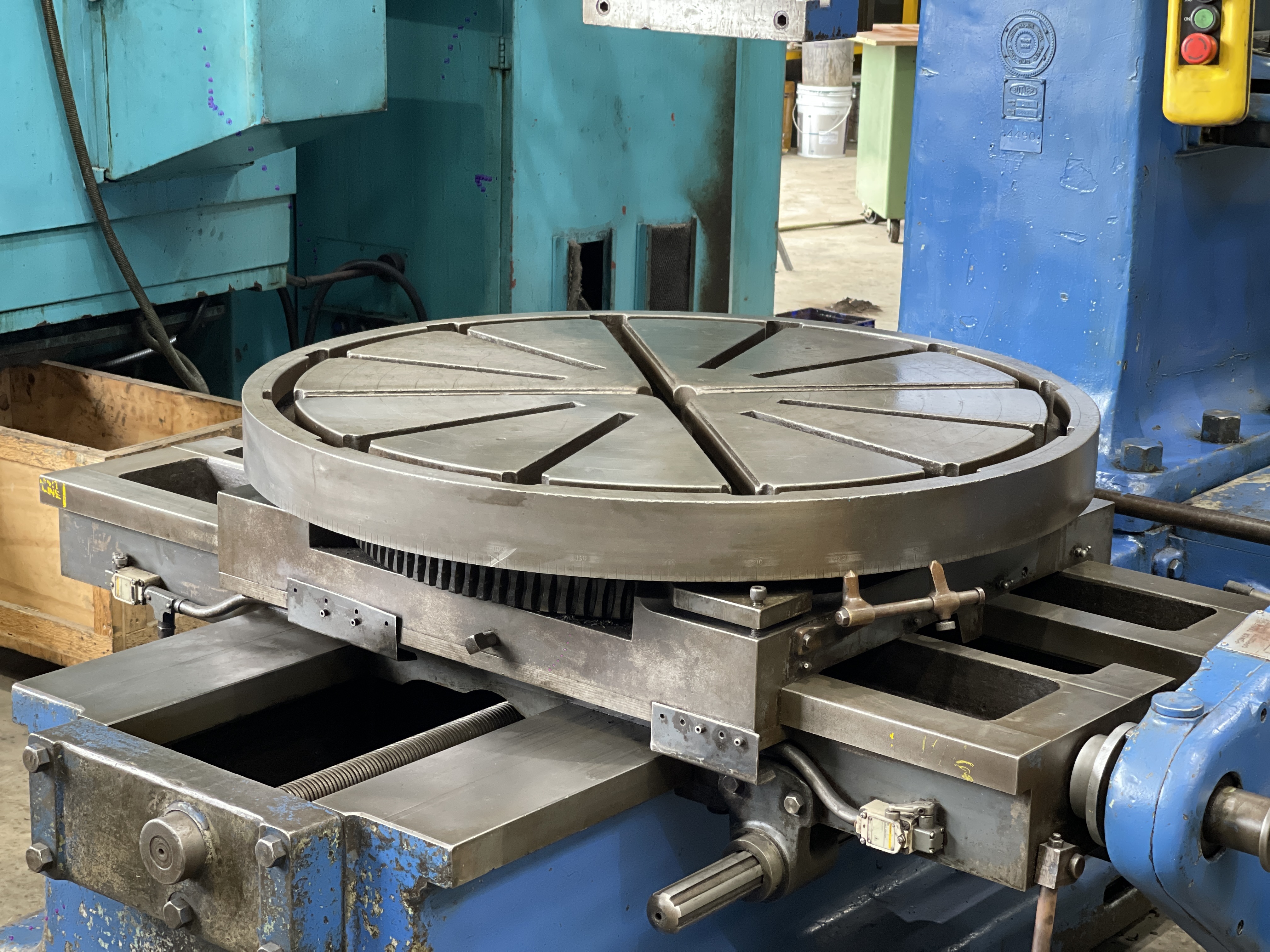 Butler 21 Production Slotter With 45 Rotary Table