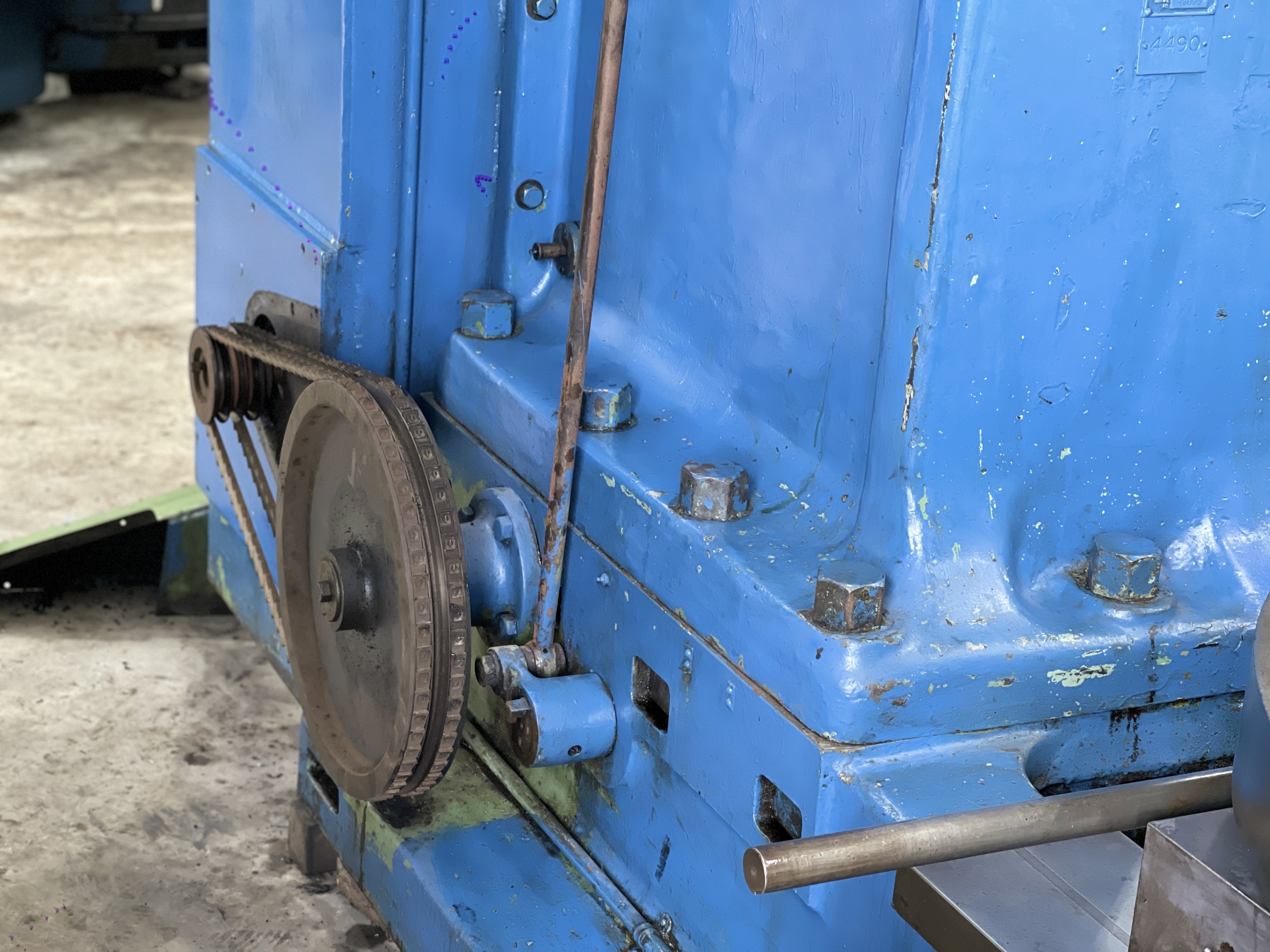 Butler 21 Production Slotter With 45 Rotary Table