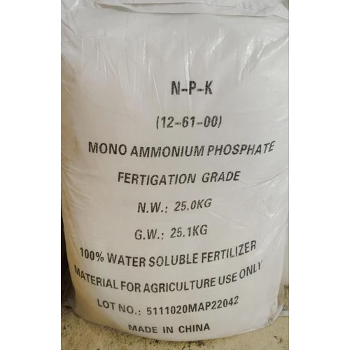 Mono Ammonium Phosphate Map Application: Industrial