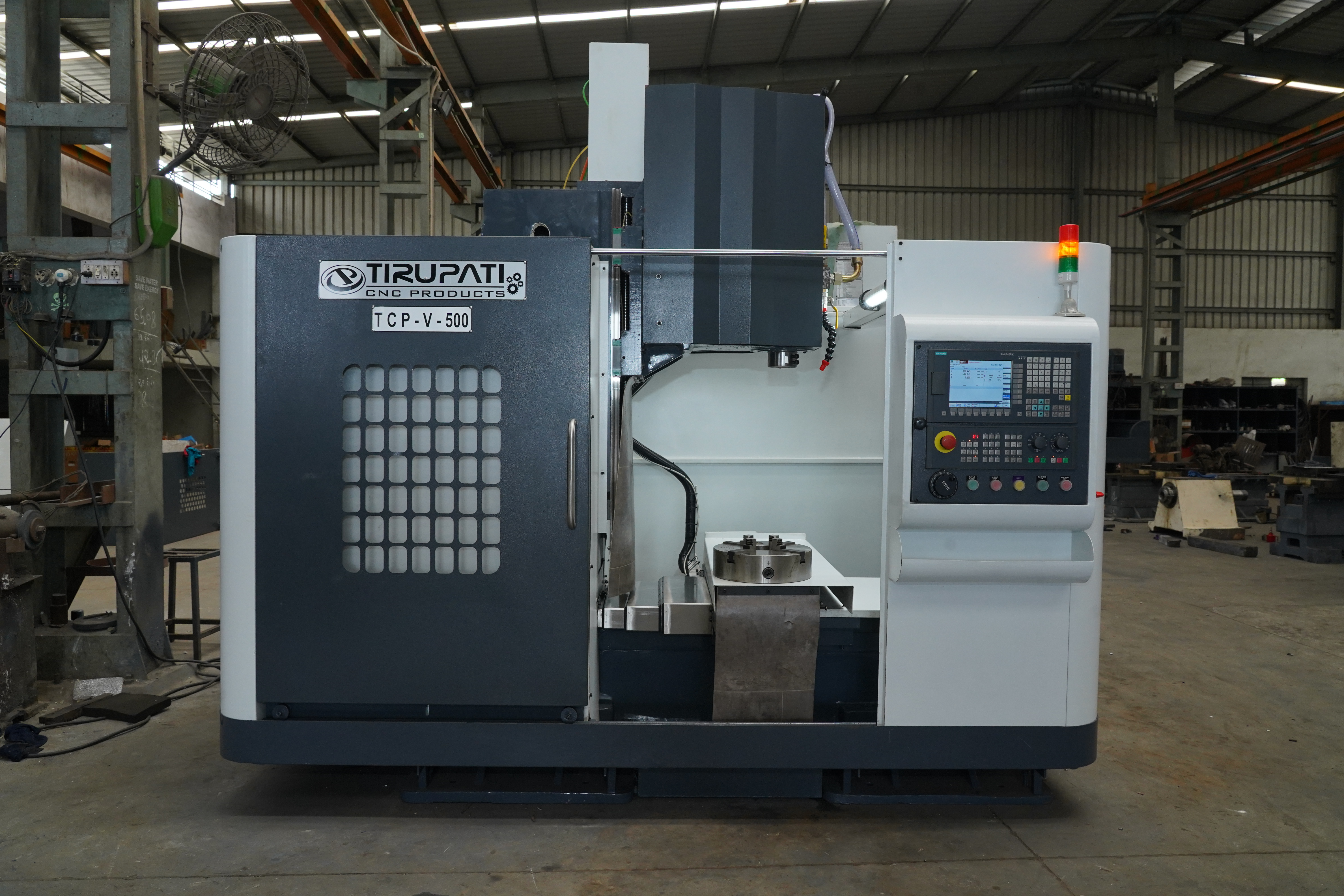Vmc Drill Machine - Tcp V500 - Feature: Low Energy Consumption
