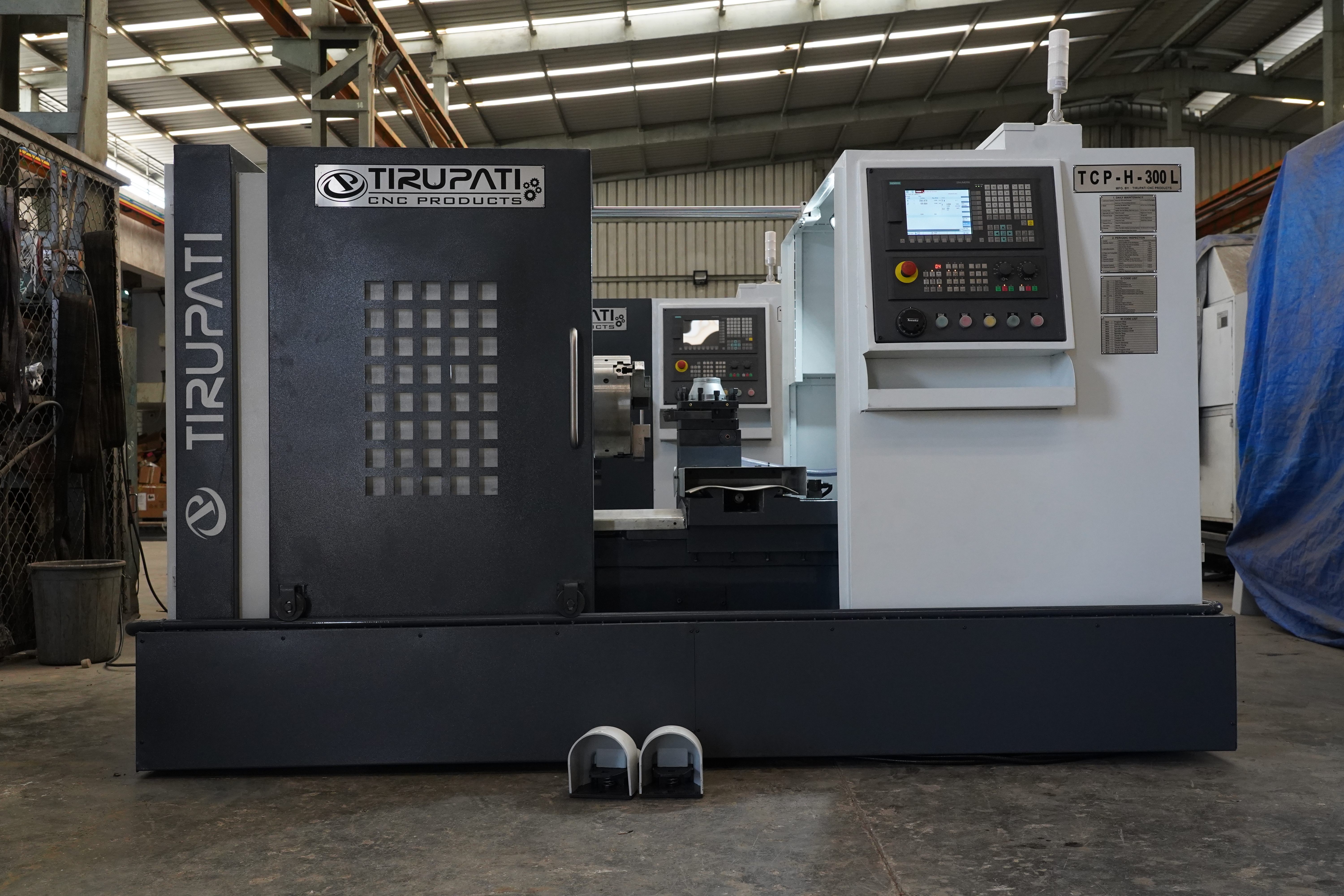 Cnc Lathe Machine - Tcp H-300l-1500 - Feature: High Speed
