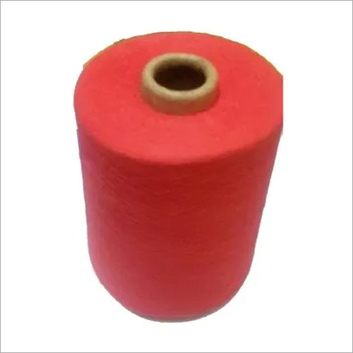Washable 80S Compact Combed Cotton Red Yarn