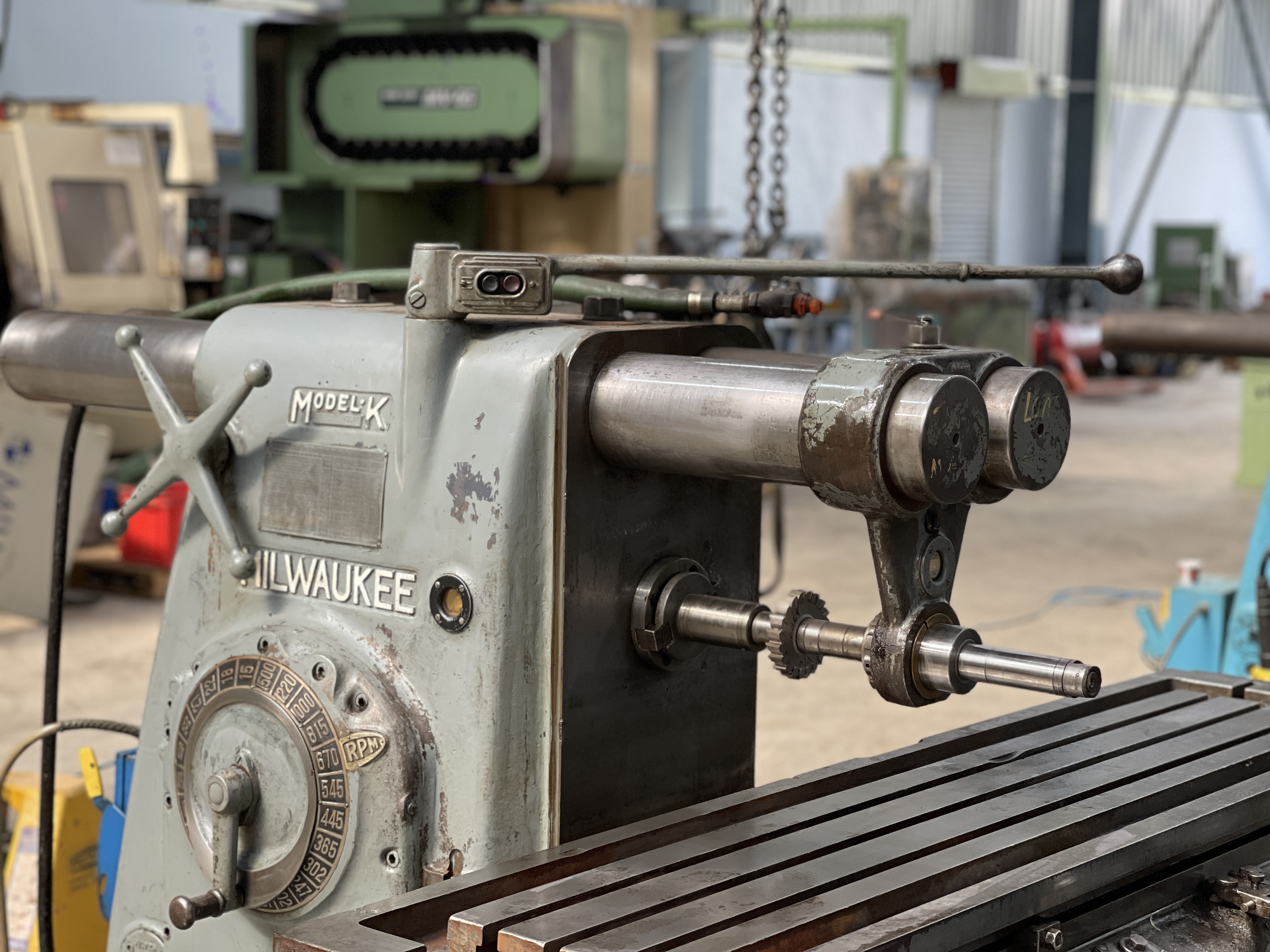 Kearney And Trecker Millwaukee Horizontal Milling Machine