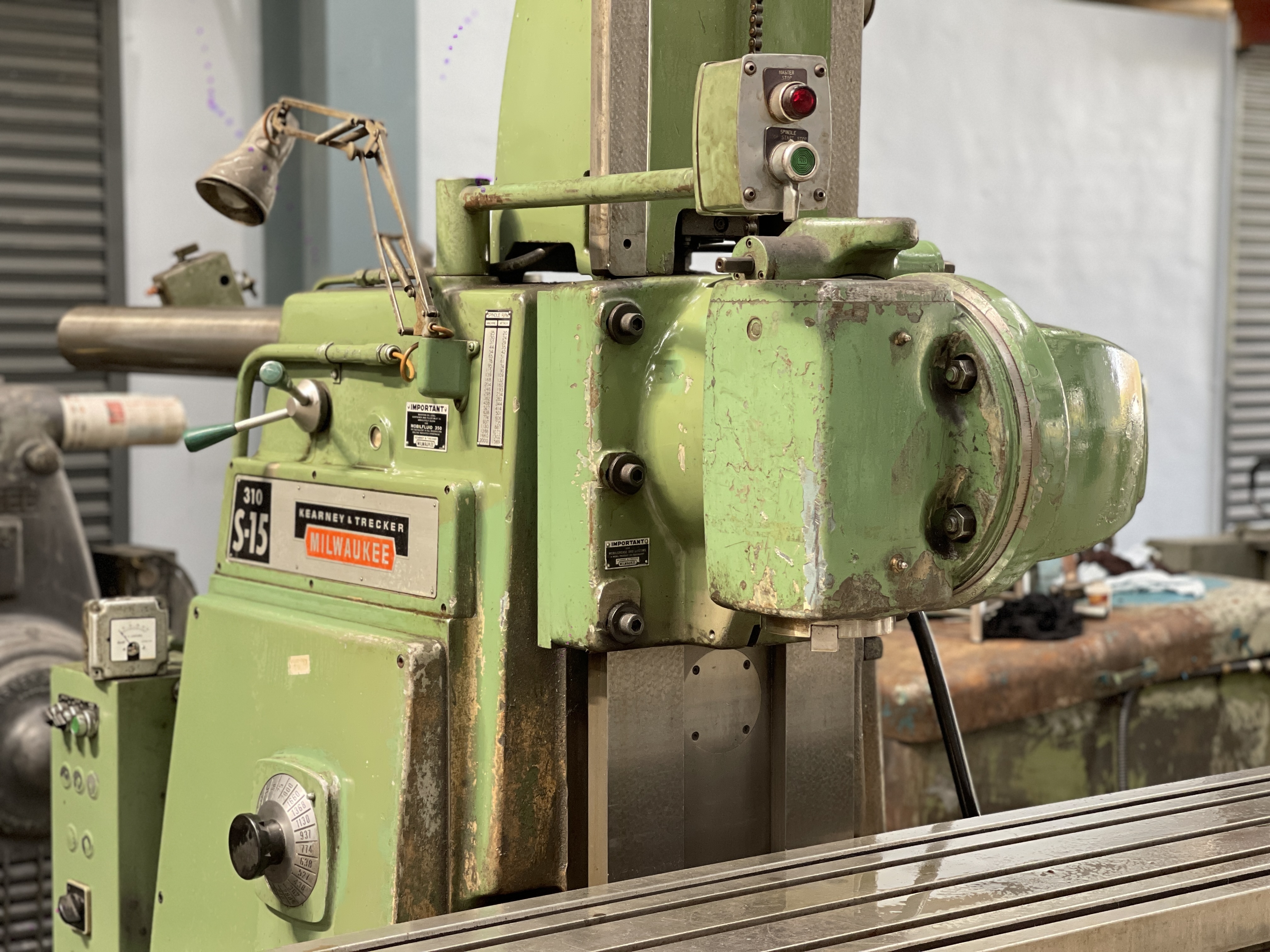 Kearney And Trecker 310-s-15 Universal Milling