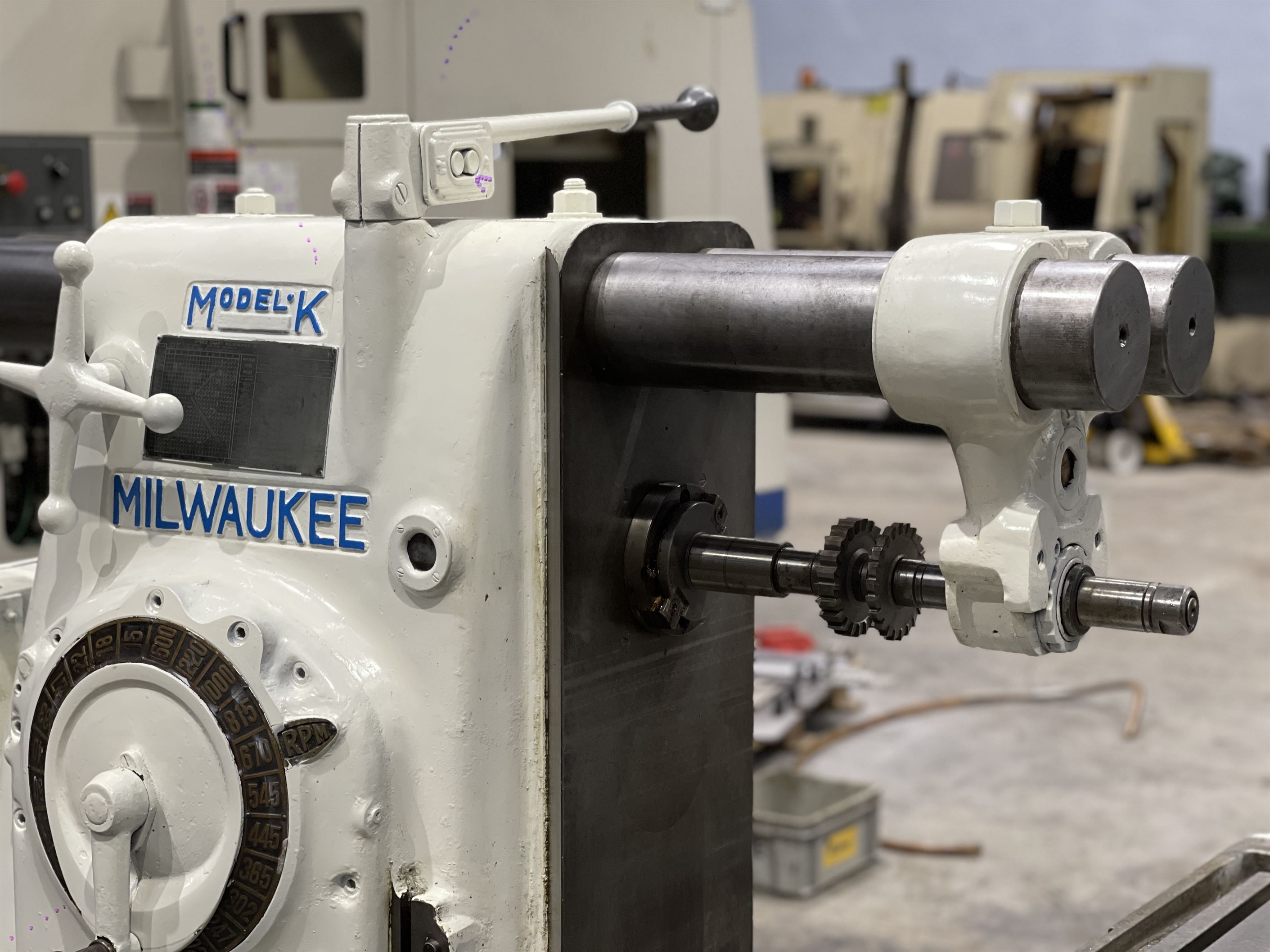 Milwaukee No 2 Horizontal Milling Machine