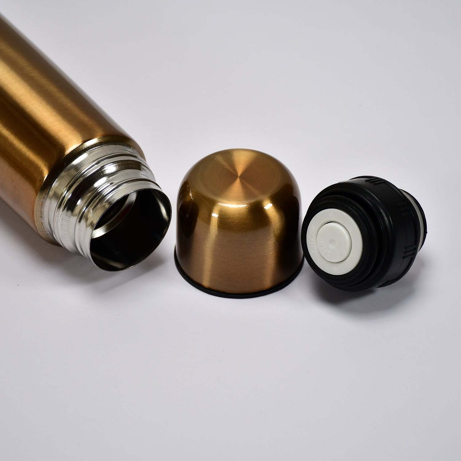 Stainless Steel Insulated Water Bottle 350ml (1 Pcs) (6747) - Stainless Steel, 7x7x25 Cm, Multi/assorted Color | Durable, Lightweight, Perfect For Daily Hydration