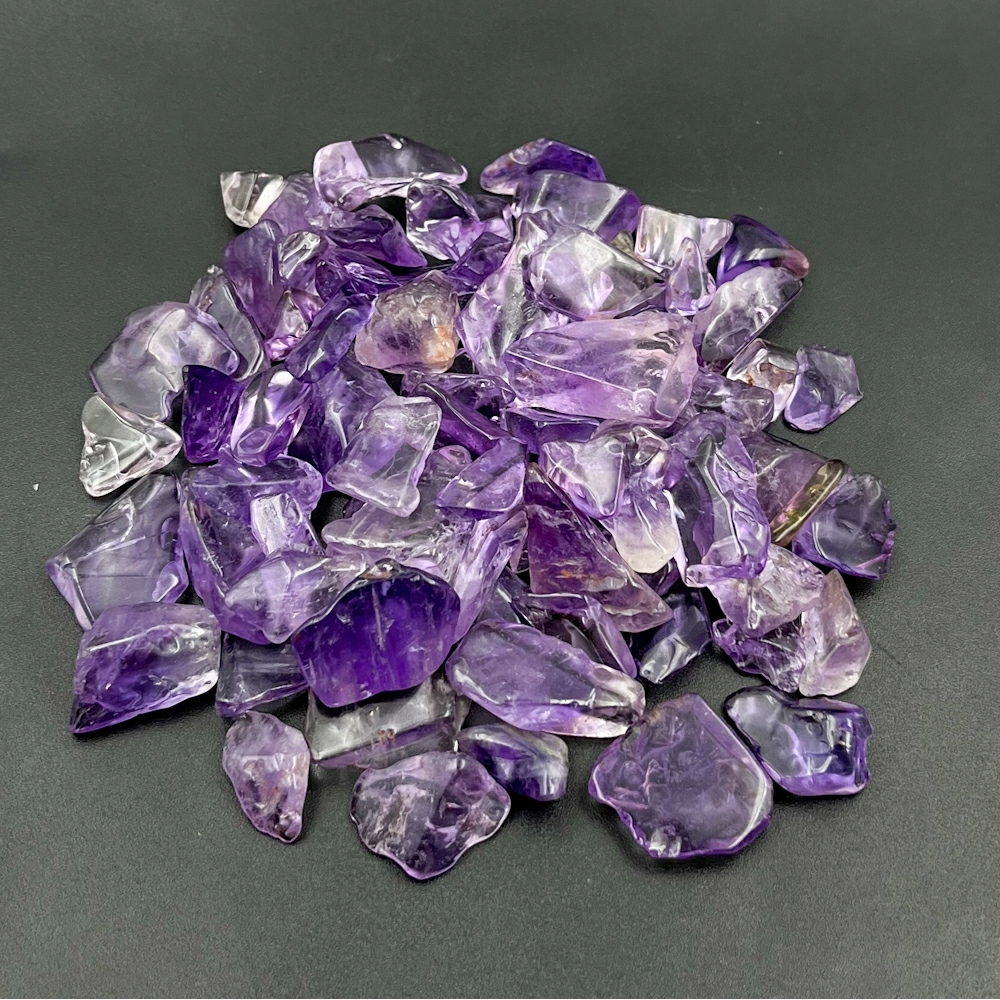 Amethyst Gemstone - 3 To 3.5 Inch Raw Purple Natural Stone | Top Grade Healing Crystal, Handmade For Home Decor And Meditation