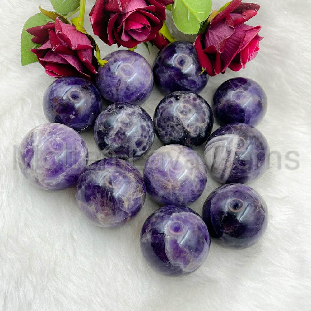 Chevron Amethyst Sphere Grade: Top