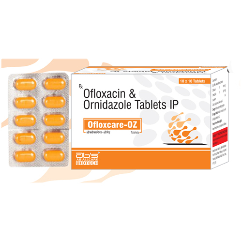 Ofloxcare Oz Tablet Ingredients: Ofloxcin 200Mg