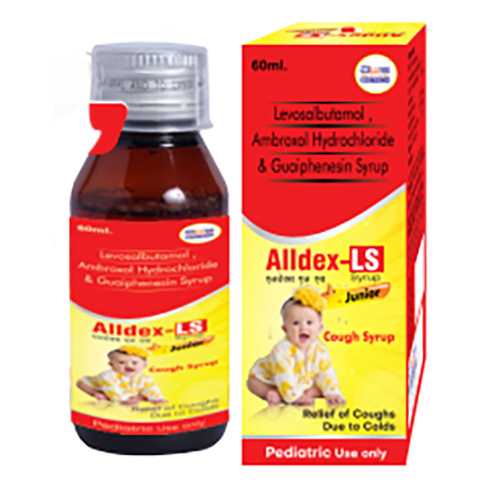 Alldex Ls Syrup Ingredients: Levosalbutamol 0.5mg