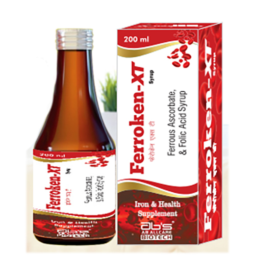 Ferroken Xt Syrup Ingredients: Ferrous Ascorbate 30mg