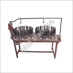 Flat Braiding Machine - Vertical Axis, 3 to 49 Carrier Capacity | High-Speed Operation, Automatic Shut Off, Overload Motor Protection
