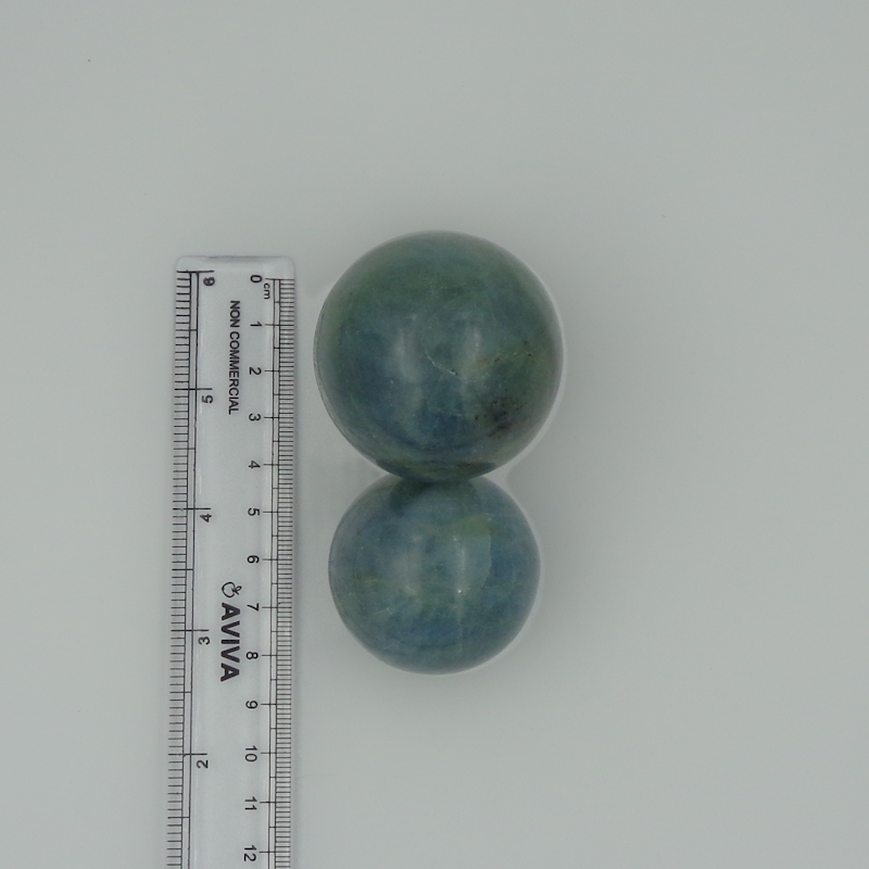 Aquamarine Sphere - 3 To 3.5 Inch Natural Green Crystal, Healing Meditation & Home Decor Gemstone, Top Grade Quality