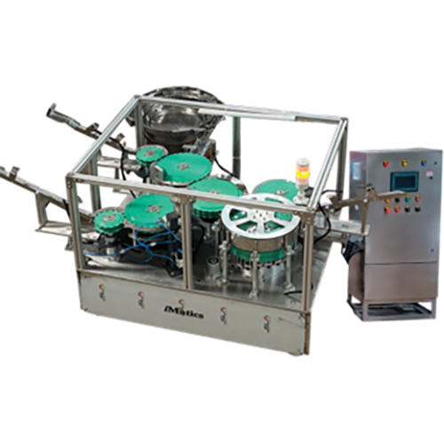 सिल्वर सेमी-ऑटोमैटिक सिरिंज असेंबली मशीन