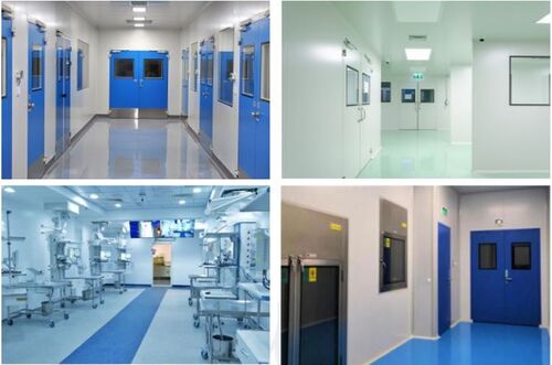 स्वच्छ कमरे की संरचना आवेदन: औद्योगिक