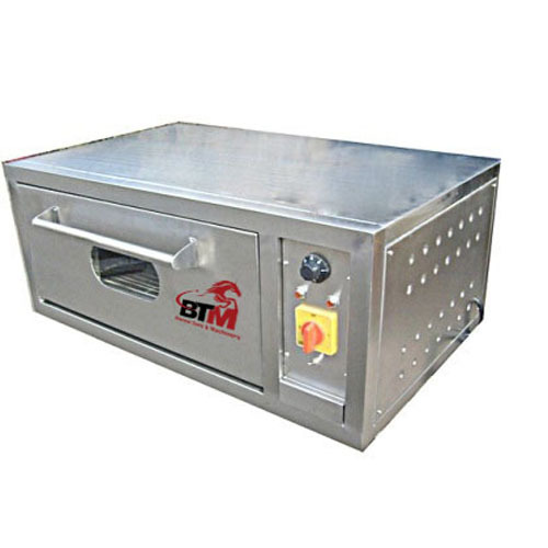 Pizza Oven - Stainless Steel, 70x50x40 Cm | 2-pizza Capacity, Fast Heating, Even Baking, Durable Design, Easy Cleaning, Temperature Control, Space Saving