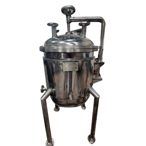 Ss301 एजिटेटेड प्रेशर नटचे फिल्टर इंडस्ट्रियल