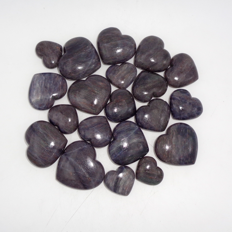 Blue Aventurine Hearts Grade: Top
