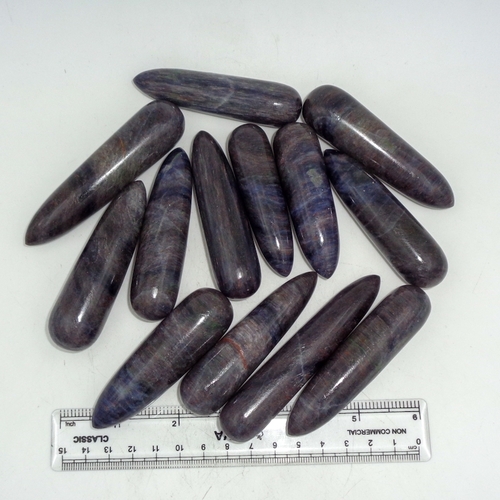 ब्लू एवेंट्यूरिन मसाजर वैंड ग्रेड: टॉप