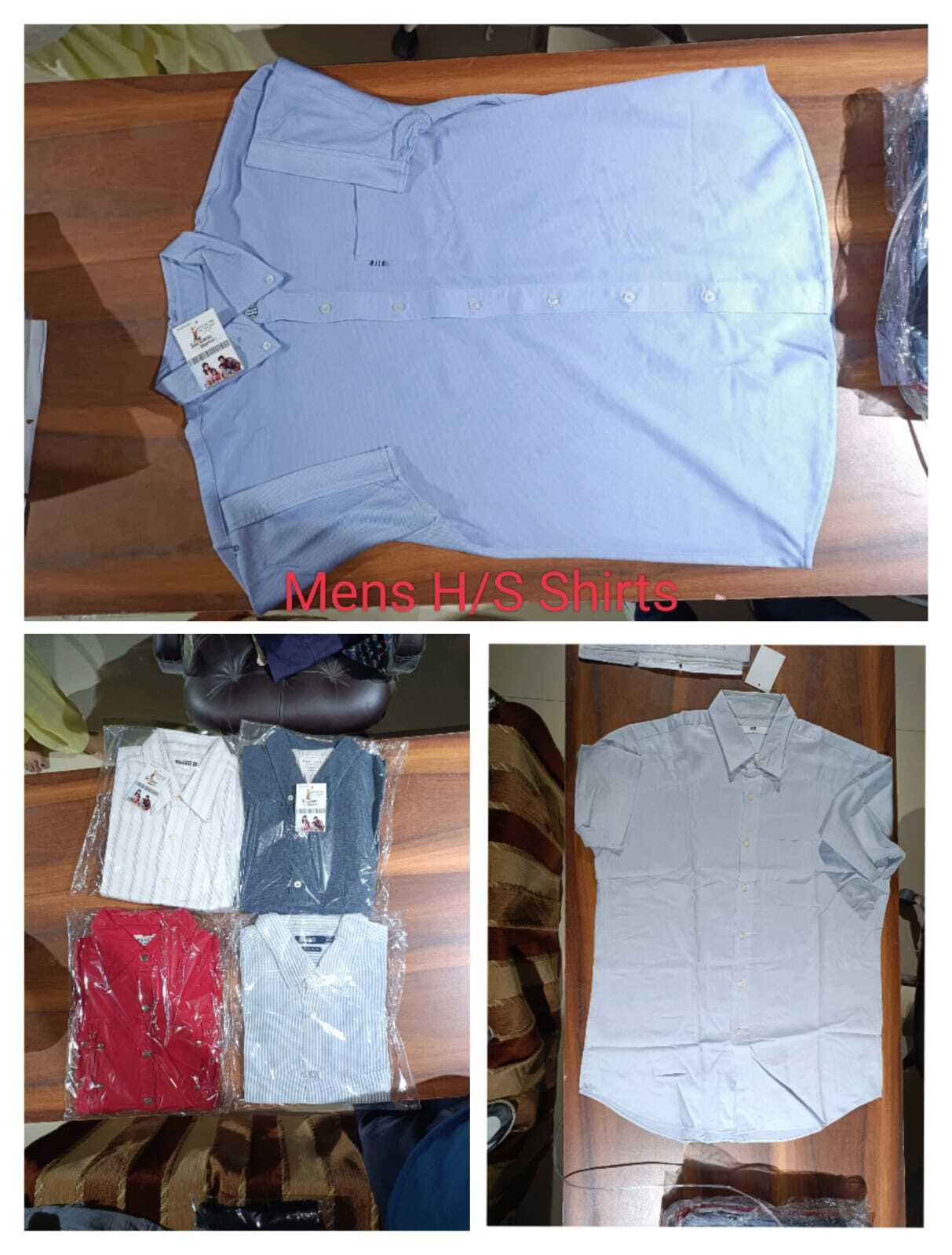 Imported Secondhand Onetime Used Men/gents Shirts - Soft Cotton Blend, Various Sizes And Colors | Breathable, Comfortable, Durable Quality