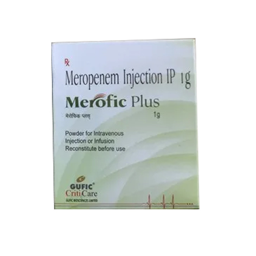 मेरोफिक प्लस 1 ग्राम इंजेक्शन