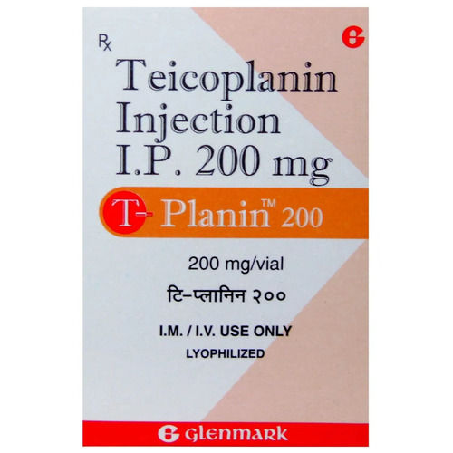 लिक्विड 200mg टेकोप्लानिन इंजेक्शन