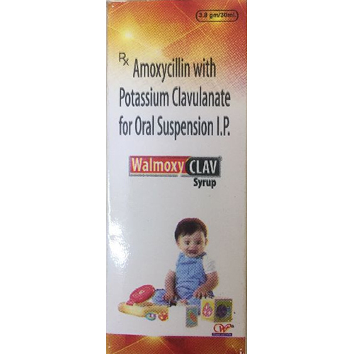 ओरल सस्पेंशन आईपी जनरल मेडिसिन के लिए पोटेशियम क्लैवुलनेट के साथ एमोक्सीसिलिन