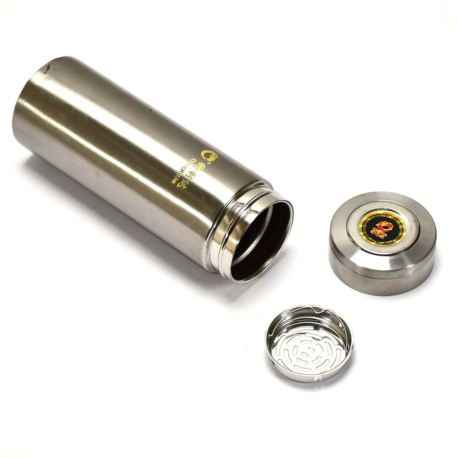 Stainless Steel Water Bottle 250ml For School And Home Use (1 Pcs) (6765) - Stainless Steel, 6x6x26 Cm, Silver | Ideal For Everyday Hydration