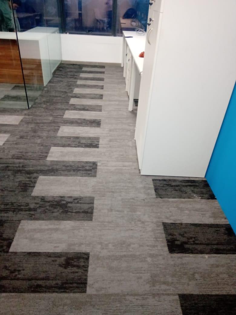 Skywalk P.p. Carpet - 25 Cm X 100 Cm, Multi-color Options | Commercial Grade, Acid-resistant, Antibacterial, Non-slip, Heat Insulation, Modern Herringbone Design