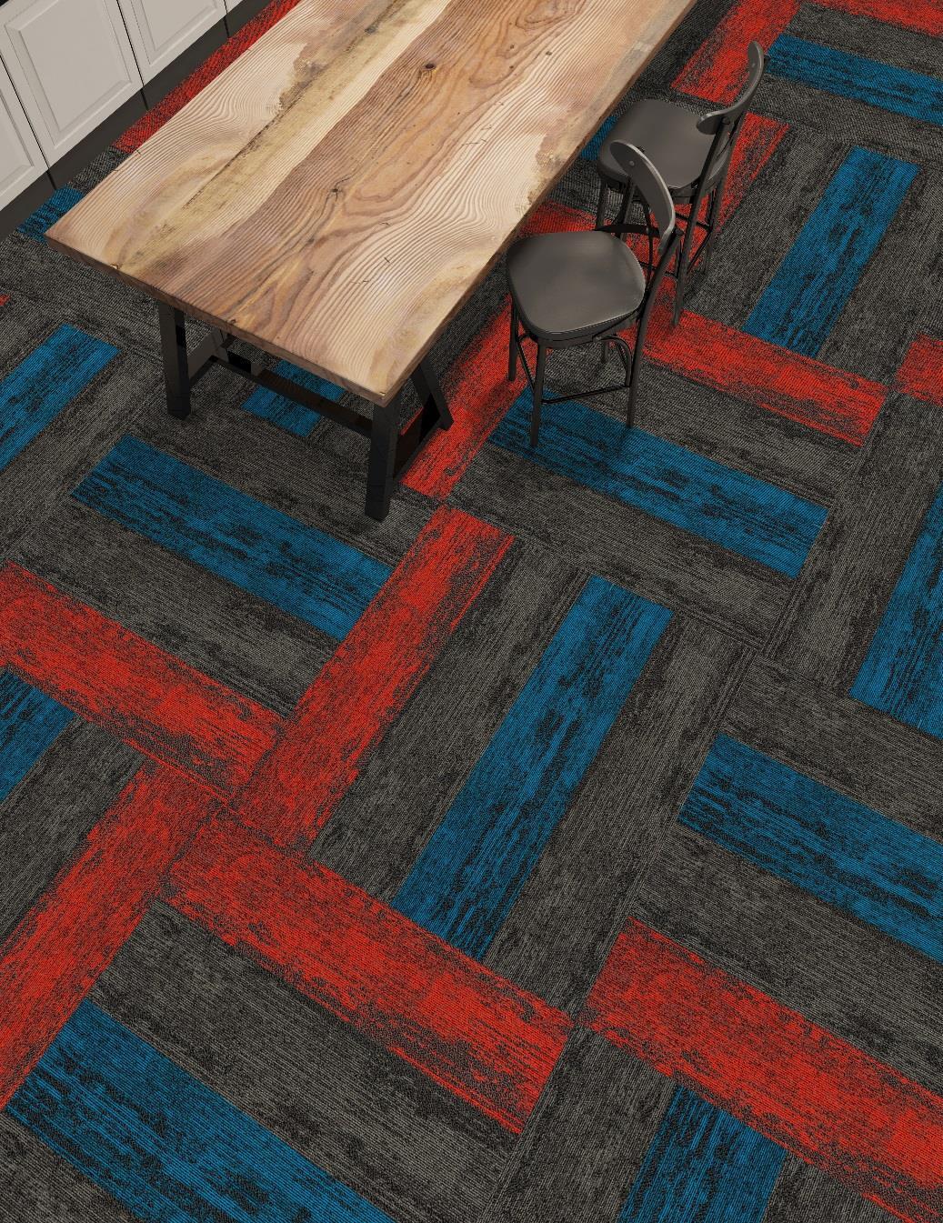 Skywalk P.p. Carpet - 25 Cm X 100 Cm, Multi-color Options | Commercial Grade, Acid-resistant, Antibacterial, Non-slip, Heat Insulation, Modern Herringbone Design