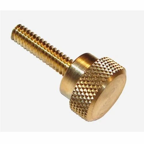 Brass Thumb Screw - High-Quality Brass Material, Customizable Size and Shape, 0.05mm Tolerance, Durable with Corrosion Protection