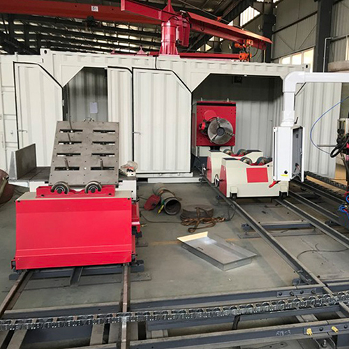 स्वचालित मैकेनिकल पाइपिंग फिटिंग-अप और वेल्डिंग वर्कस्टेशन