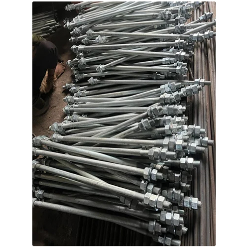 Hdg Sag Rods - Gray Powder Coated, Size From 12mm Onwards, Grade 4.6 | Industrial Use, Heavy-duty Performance