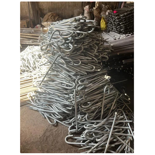 G.i. J Hook Bolts - Grade 4.6/8.8/5.6, Size M12 To M125, Gray Color, Galvanized Finish | Durable Industrial Fasteners For Construction Applications