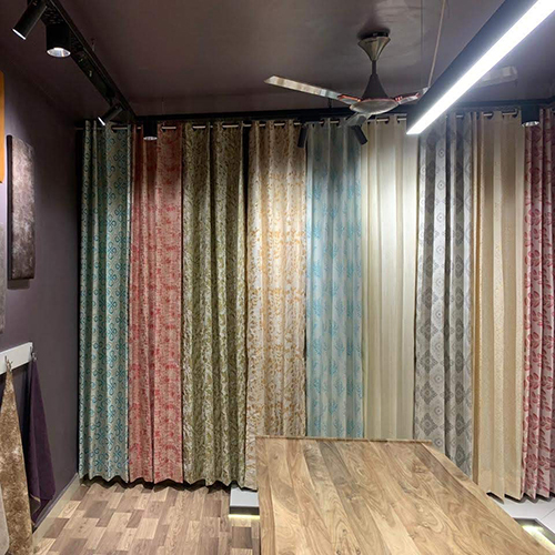 Coated Printed Polyester Curtain Fabric