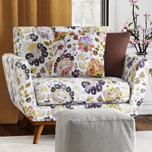 Anti-static Printed Polyester Sofa Fabric