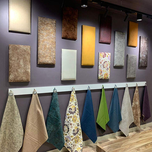 Anti-static Polyester And Leather Sofa Fabric