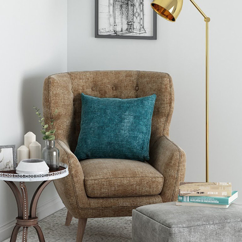 Anti-static Plain Sofa Polyester Fabric