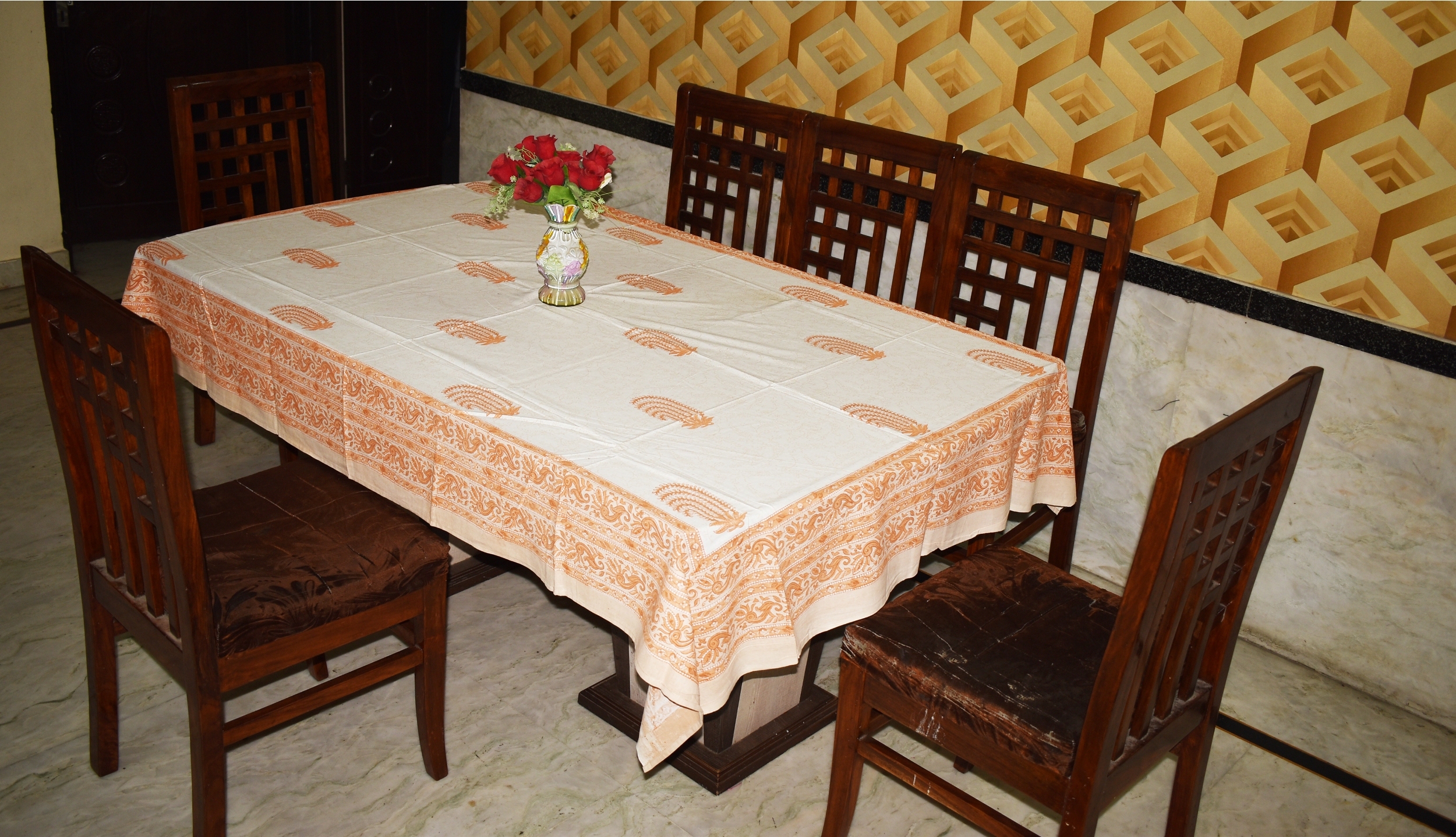Show As Images Handmade Table Cloth