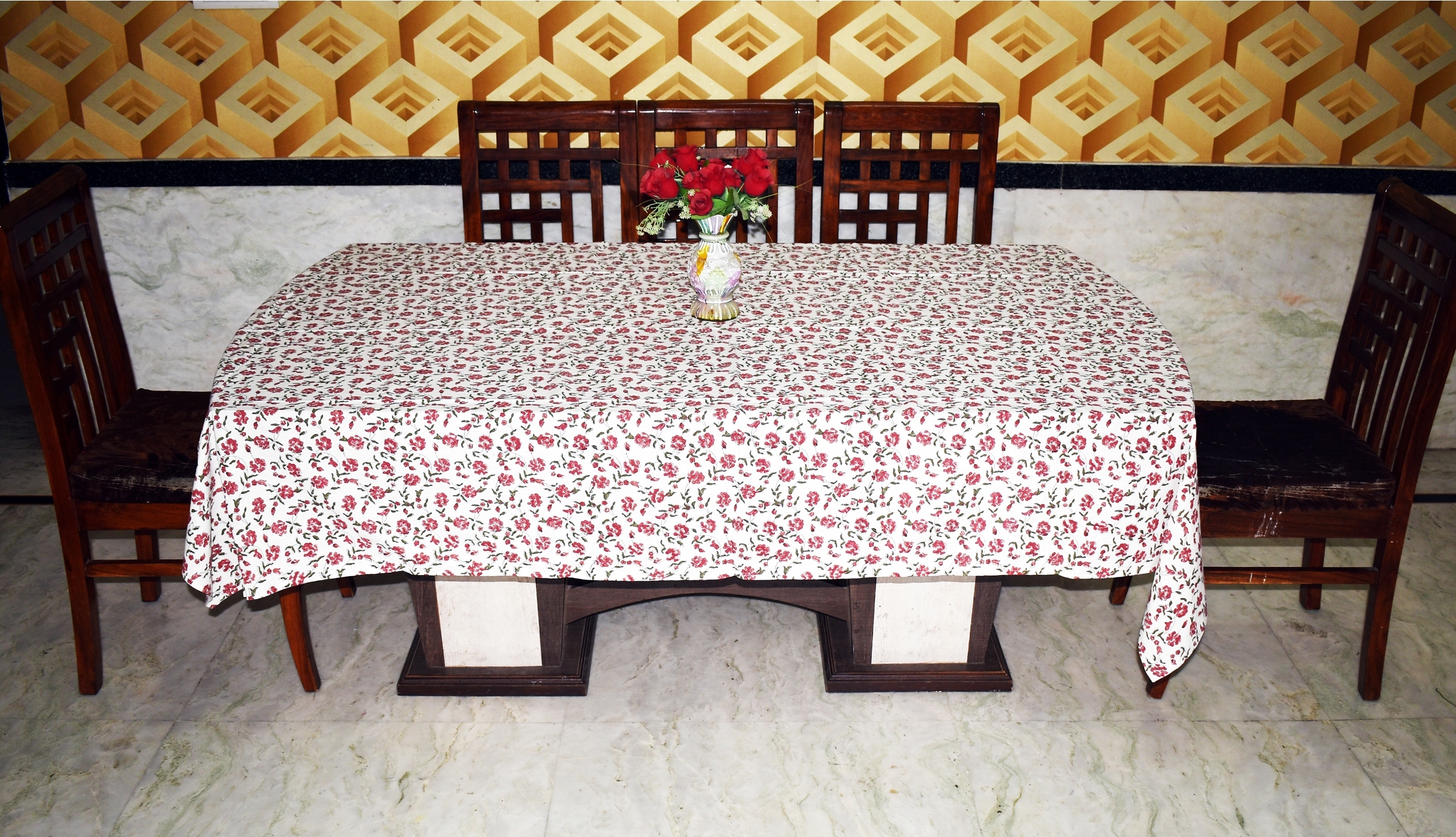 Show As Images Hand Block Table Cloth