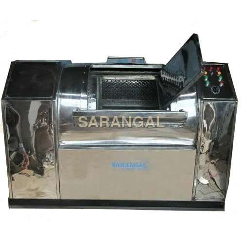 Industrial Laundry Washing Machine - Porcelain-Coated Steel Tub, Stainless Steel Body | Semi-Automatic Design, Electric-Powered, High Load Capacity, Intuitive Control Panel
