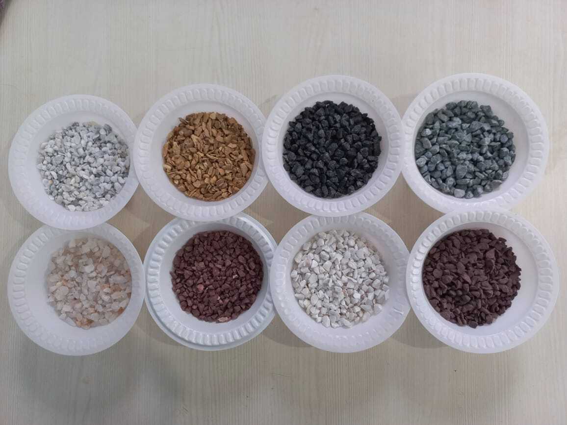 Hard Strength Red Granite And Marble Chips Stone Construction Used Architect Choice Terrazzo Designee Selection - Size: 3-6 Mm