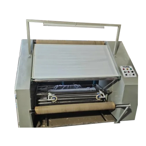 Stainless Steel Fabric Inspection Rolling Machine