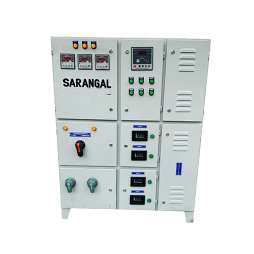 Three Phase Distribution Panel - Mild Steel With Stainless Steel Cover | Overload Protection, Short Circuit Protection, Ground Fault Protection, Easy Installation