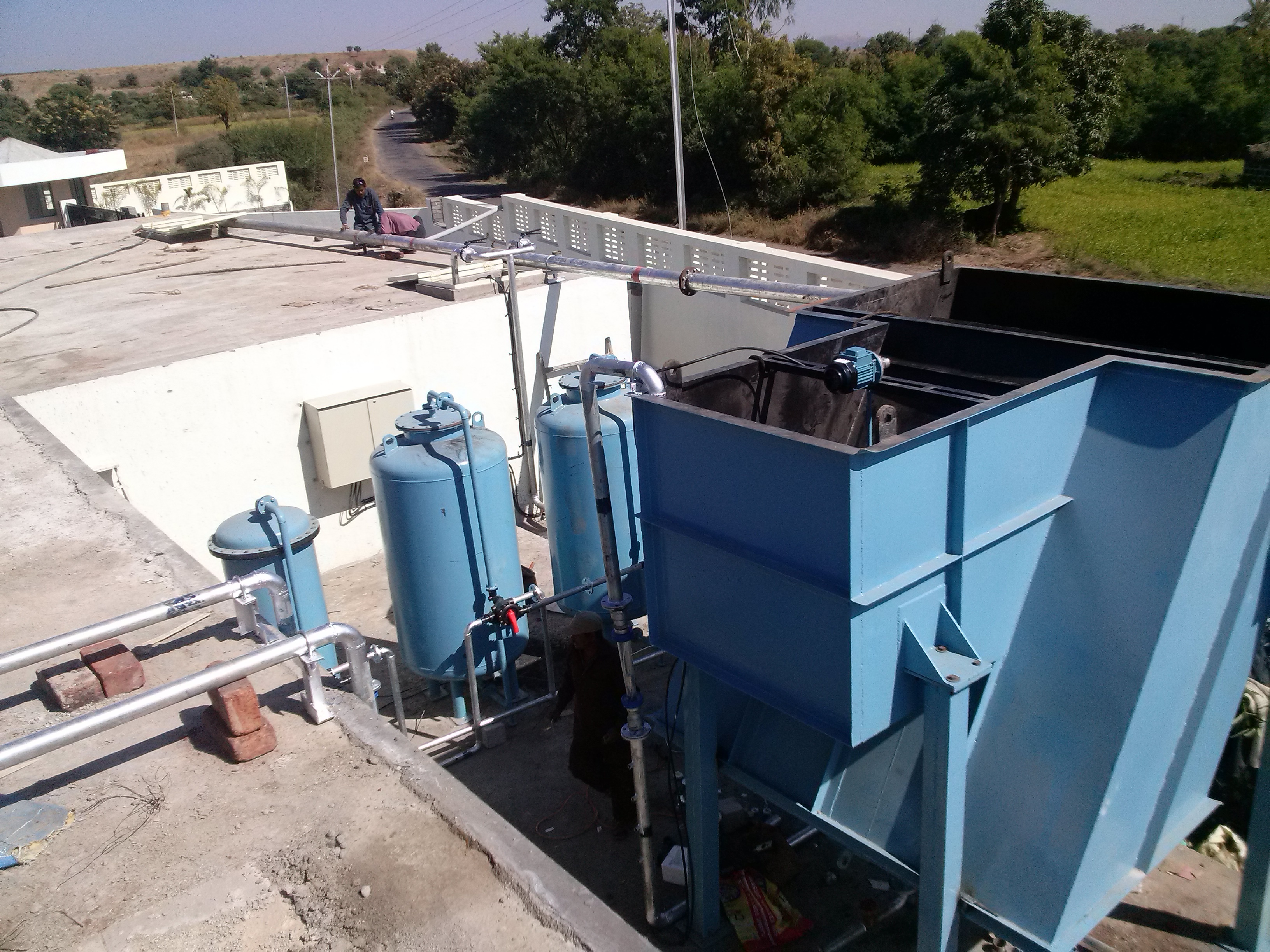 Automatic Water Treatment Plant - Frp & Msep Material, Fully Automatic System | Easy Installation, Low Maintenance, Produces Soft, Non Scale Forming Water