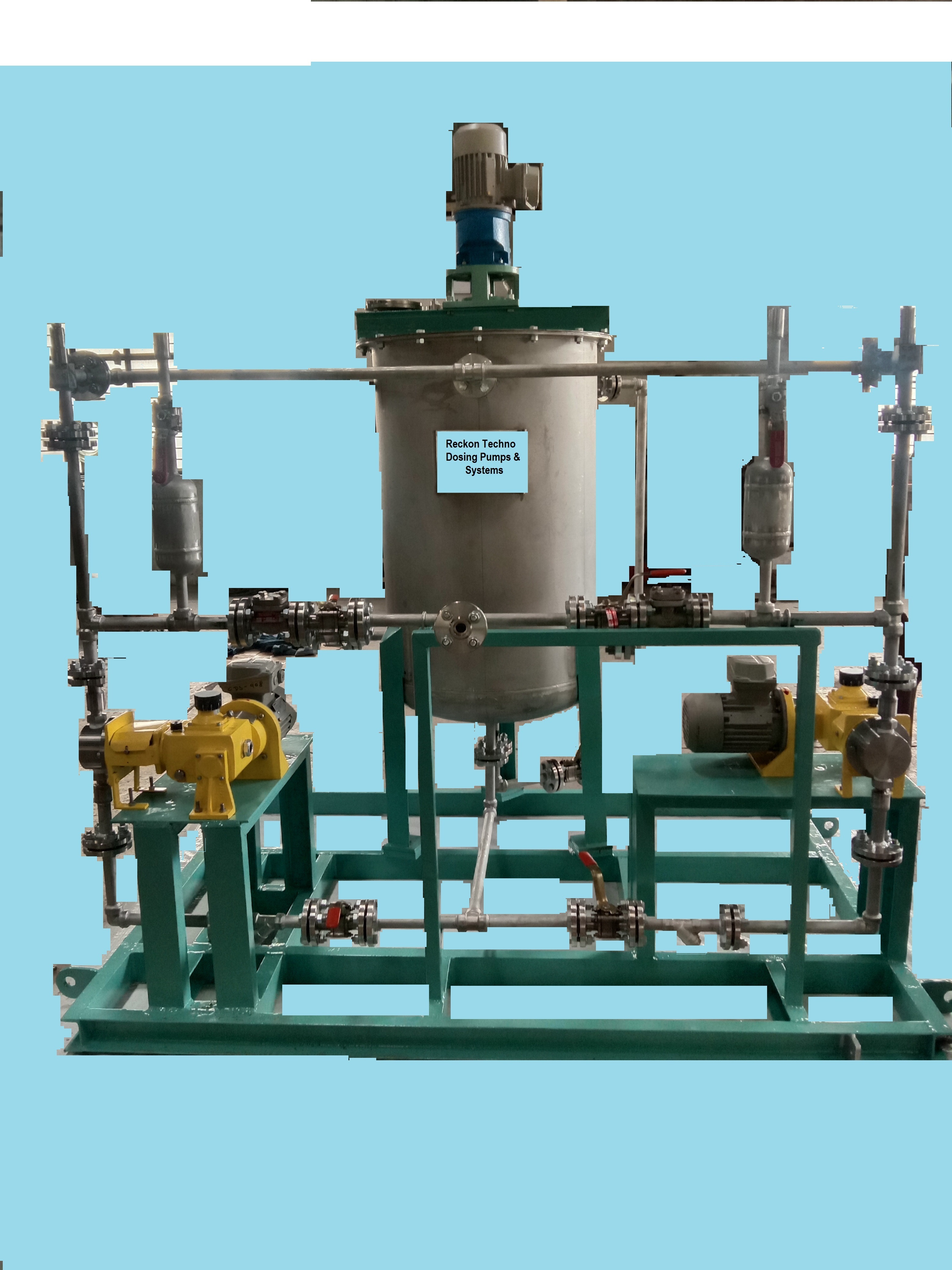 Blue Skid Mounted Systems