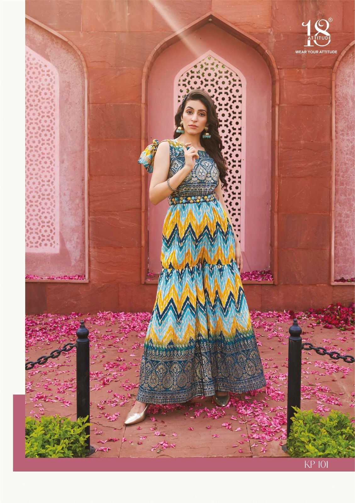 Indo-western Jumpsuits - Chinon Crush With Lining, Sizes S-2xl, 5 Unique Designs For Stylish Kitty Party Celebrations